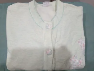 Tuta Pigiama Donna Verde e Rosa.