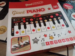 Alfombra Piano Gigante Musical para Pies
