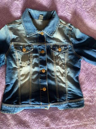 Chaqueta vaquera chica