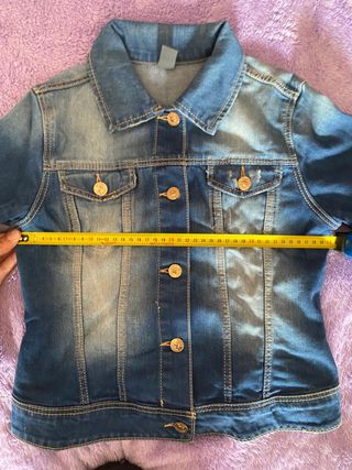 Chaqueta vaquera chica