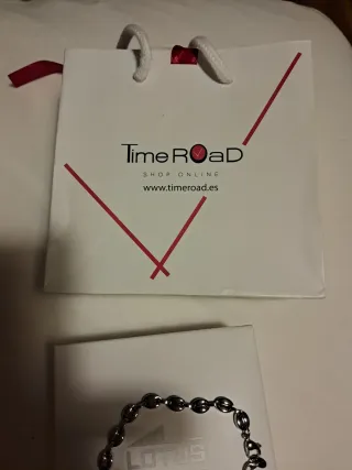 Pulsera Lotus Style Acero Plateada