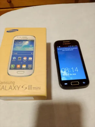 Samsung Galaxy S III mini Negro/Blanco