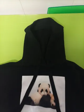 Sudadera Zara Panda Talla S