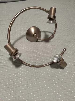 Lámpara de techo de acero