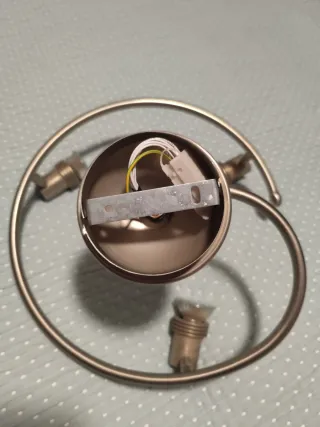 Lámpara de techo de acero