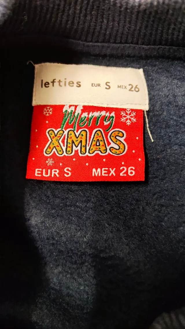 Sudadera Navidad Talla S