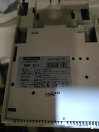 Videoportero Fermax 3319