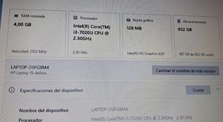 Portátil HP Laptop 15