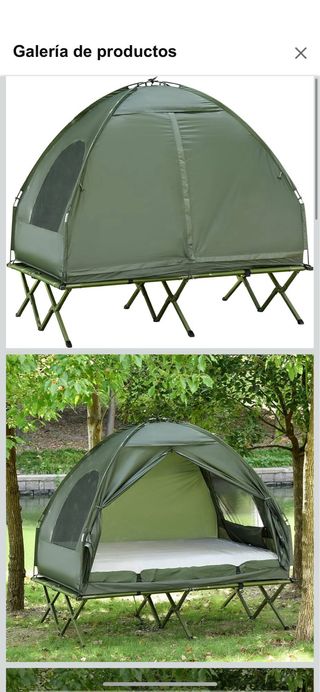 Tienda de campaña elevada 2 personas