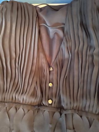 Vestido fiesta negro T-S