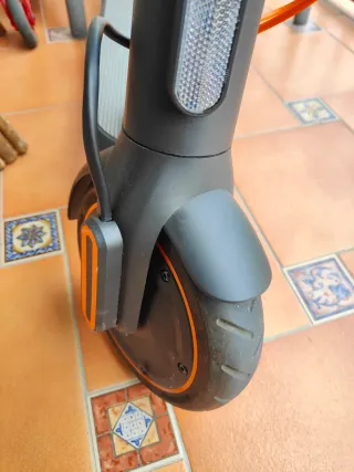 Patinete Eléctrico Xiaomi Negro/Naranja