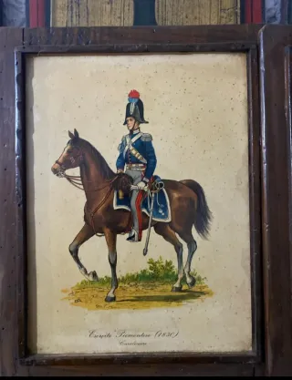 Set 6 Quadretti Militari Antichi