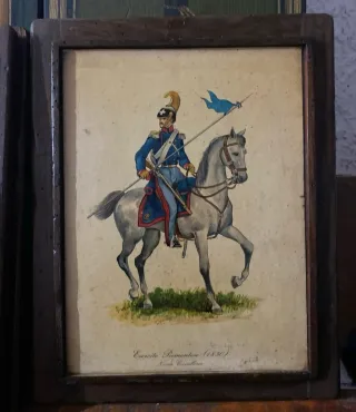 Set 6 Quadretti Militari Antichi