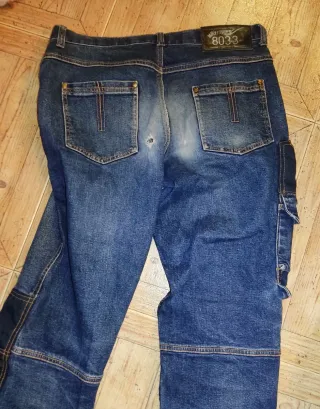 Pantalón trabajo vaquero ISSALINE 8033 elástico