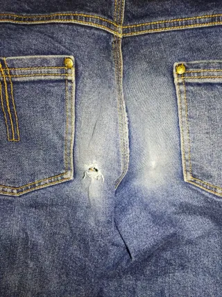 Pantalón trabajo vaquero ISSALINE 8033 elástico