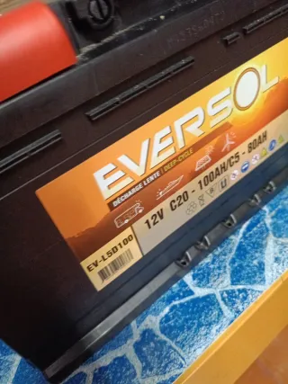 Batería AGM 100Ah EV-L50100 para Autocaravana