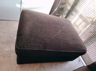 Puf Ikea Abatible Guardatodo Marrón