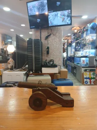 Figura cañón coleccionista