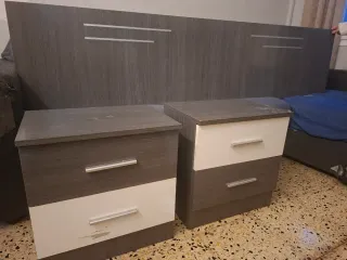 Cabecero y 2 mesitas de noche