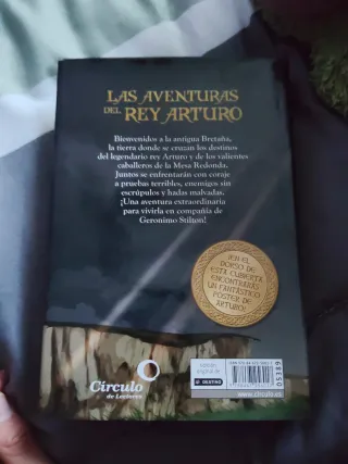 Libro Gerónimo Stilton Las Aventuras De Rey Arturo
