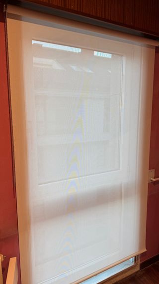 Estor enrollable blanco