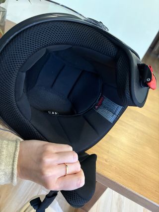 Casco Moto LEM Roger Negro Mate