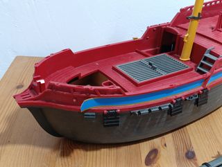 Playmobil Barco Galeón Rojo y Azul