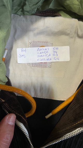 Cazadora Carhartt Rework Patchwork