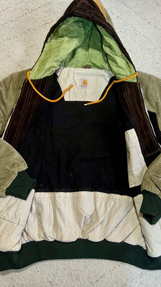 Cazadora Carhartt Rework Patchwork