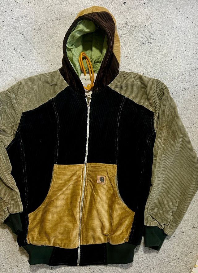 Cazadora Carhartt Rework Patchwork