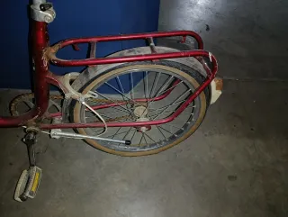 Bicicleta antigua Carraro para restaurar