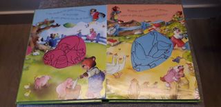 Lote 4 libros granja y animales