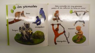 Lote 4 libros granja y animales