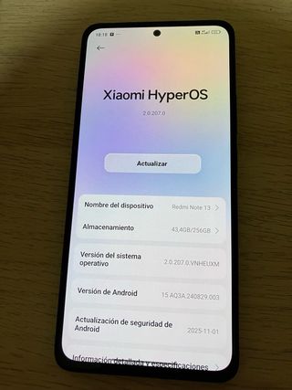 Xiaomi Redmi Note 13 256GB Negro