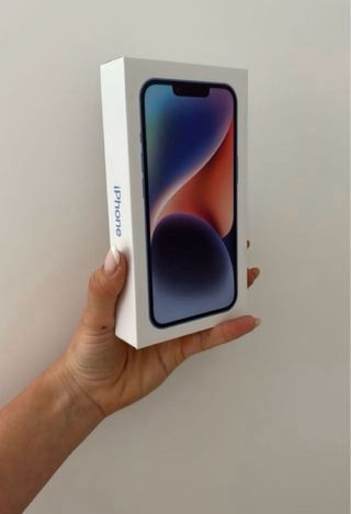 Caja iPhone 14 Plus Azul