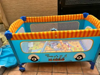 Parque Cuna Infantil con Accesorios