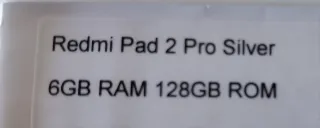 Tablet Xiaomi Redmi Pad Pro 2 Precinto Intacto