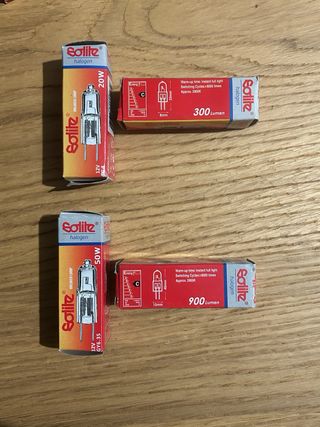 Lampadine alogene Solite 20W e 50W