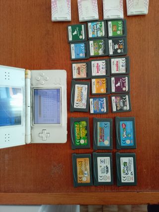 Nintendo DS Lite White + 20 giochi