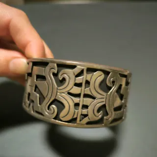 Pulsera Plata 925 Mexicana Taxco Vintage