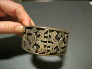 Pulsera Plata 925 Mexicana Taxco Vintage