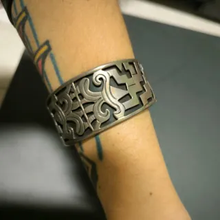 Pulsera Plata 925 Mexicana Taxco Vintage