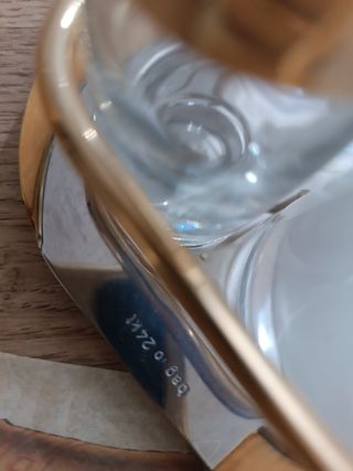 Set Olio Aceto Sale Pepe Oro Trasparente