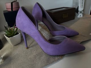 Sandalias de tacón multicolor lote completo