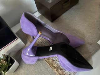 Sandalias de tacón multicolor lote completo