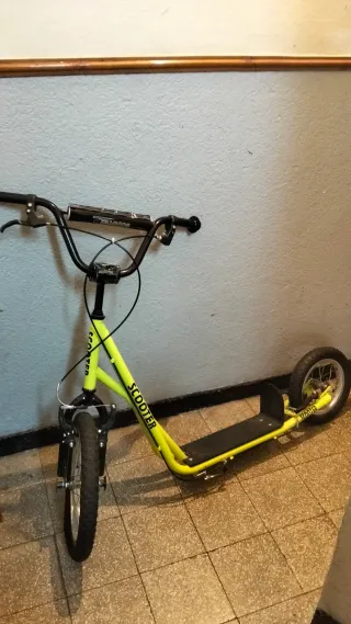 Patinete Scooter Amarillo