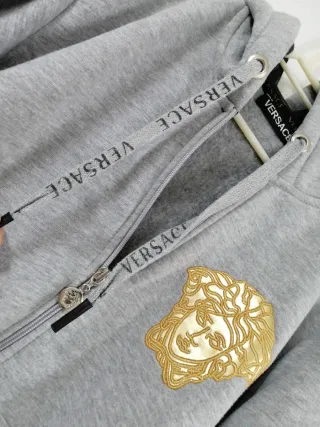 Chaqueta Gris Versace Medusa