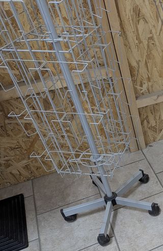 Carrelli espositori porta cartoline mappe cartine