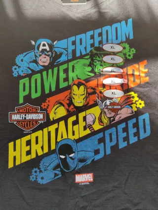 Maglia Harley Davidson Avengers XL