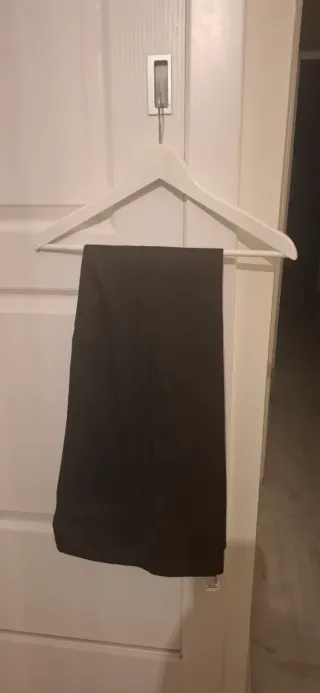 Traje Zara Negro Hombre